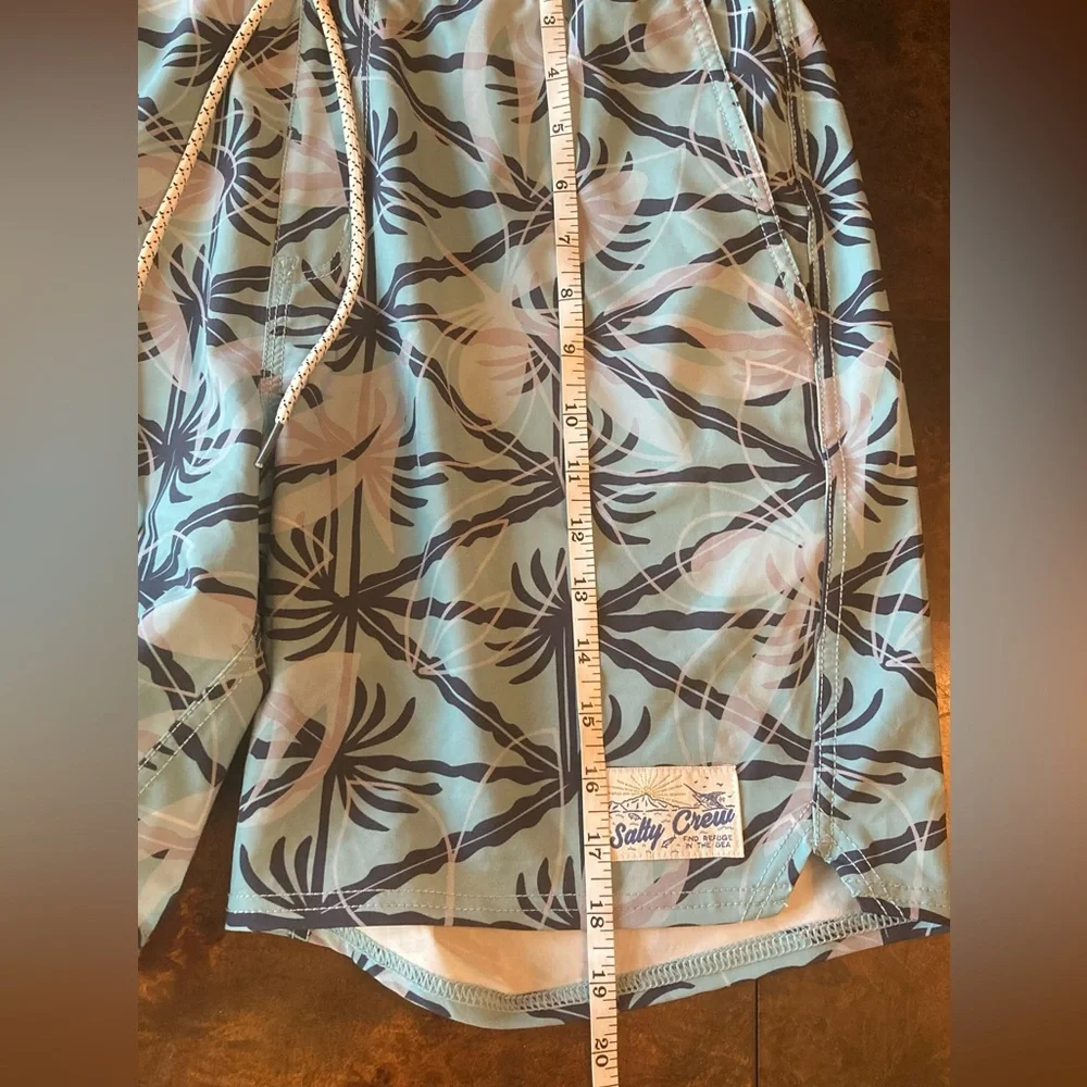 Salty Crew Tropical Patterned Swim Shorts - Picture 8 of 8